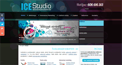 Desktop Screenshot of icestudio.cz